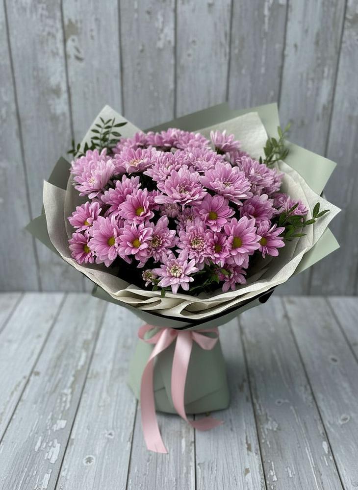 Букет цветов из: Хризантемы в Васюринской
