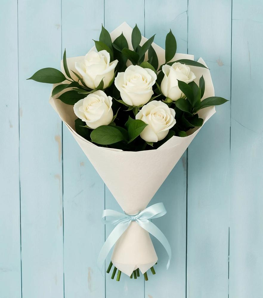 Букет цветов из: Розы в Васюринской