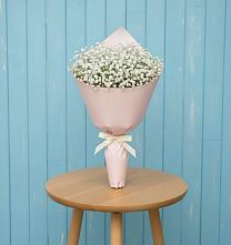 Букет цветов из:  Гипсофила в Васюринской