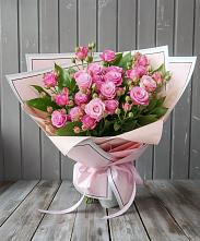 Букет Розовый кустик #REPLACE_PRED# Васюринской