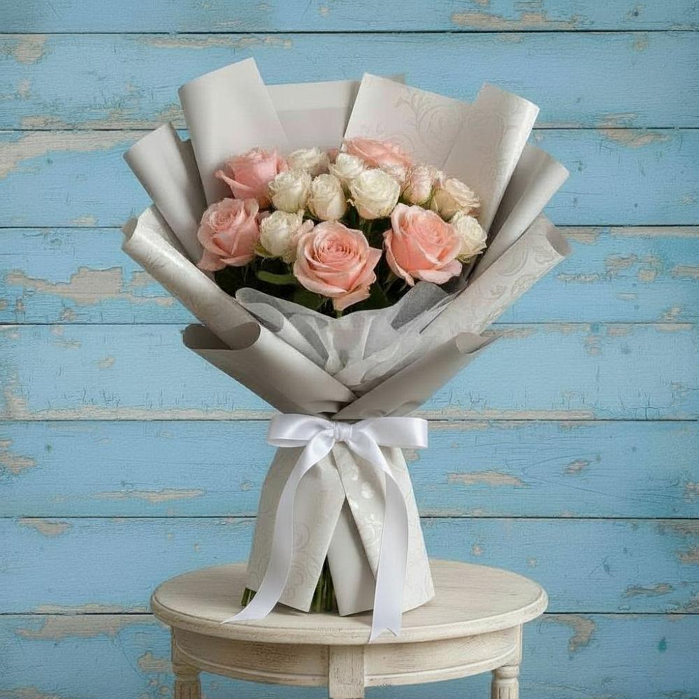 Букет цветов из: Розы в Васюринской