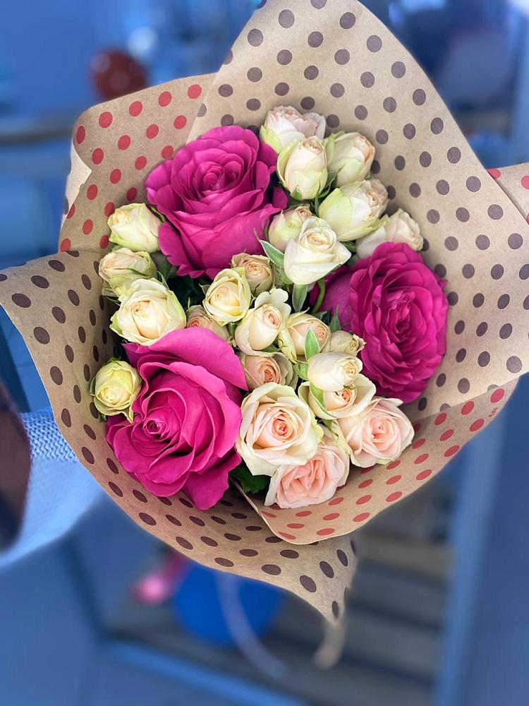 Букет цветов из: Розы в Васюринской