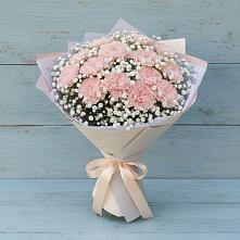 Букет цветов из:  Гвоздики в Васюринской