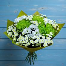 Букет цветов из:  Хризантемы в Васюринской