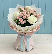 Букет цветов из:  Розы в Васюринской