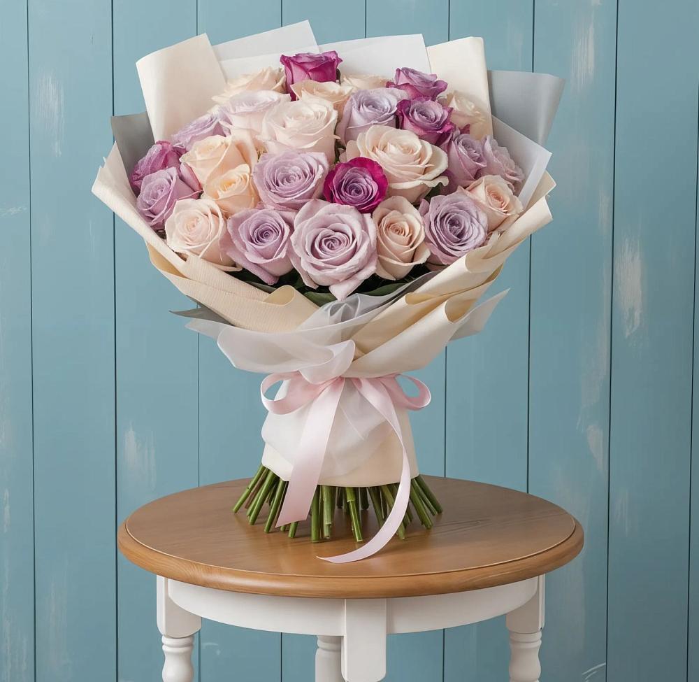 Букет цветов из: Розы в Васюринской