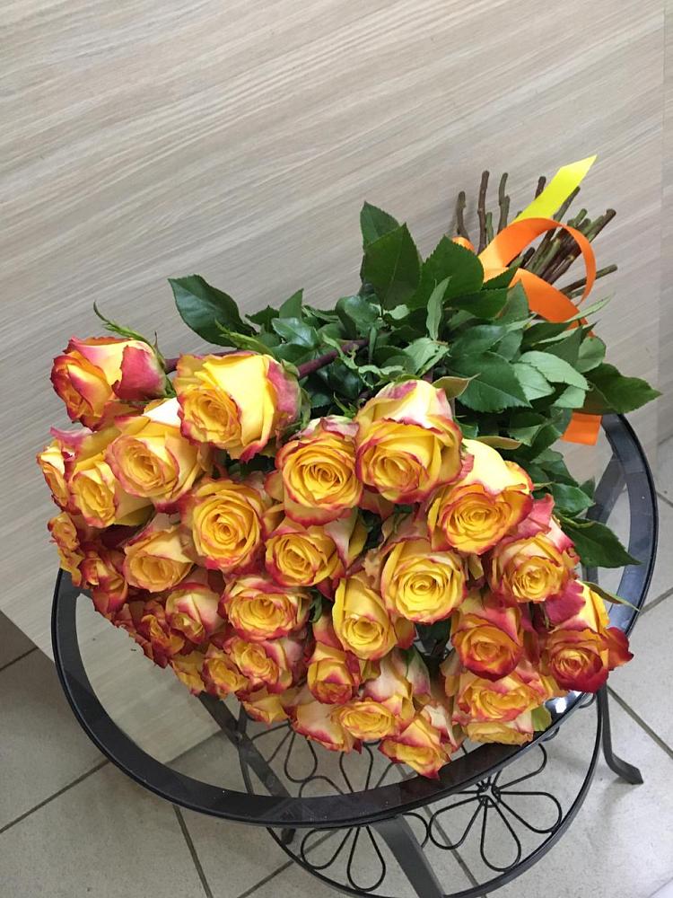 Букет Желтые розы в Васюринской