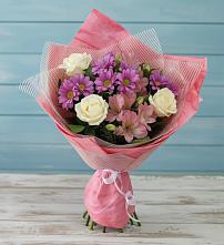 Букет цветов из:  Герберы в Васюринской
