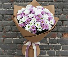 Букет цветов из:  Хризантемы в Васюринской