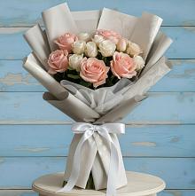 Букет цветов из:  Розы в Васюринской
