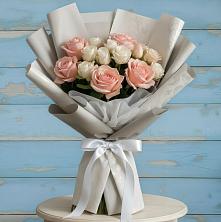 Букет цветов из:  Розы в Васюринской