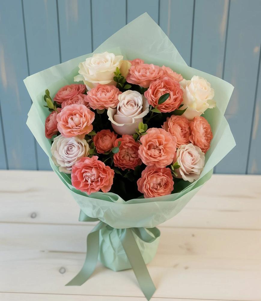 Букет цветов из: Розы в Васюринской