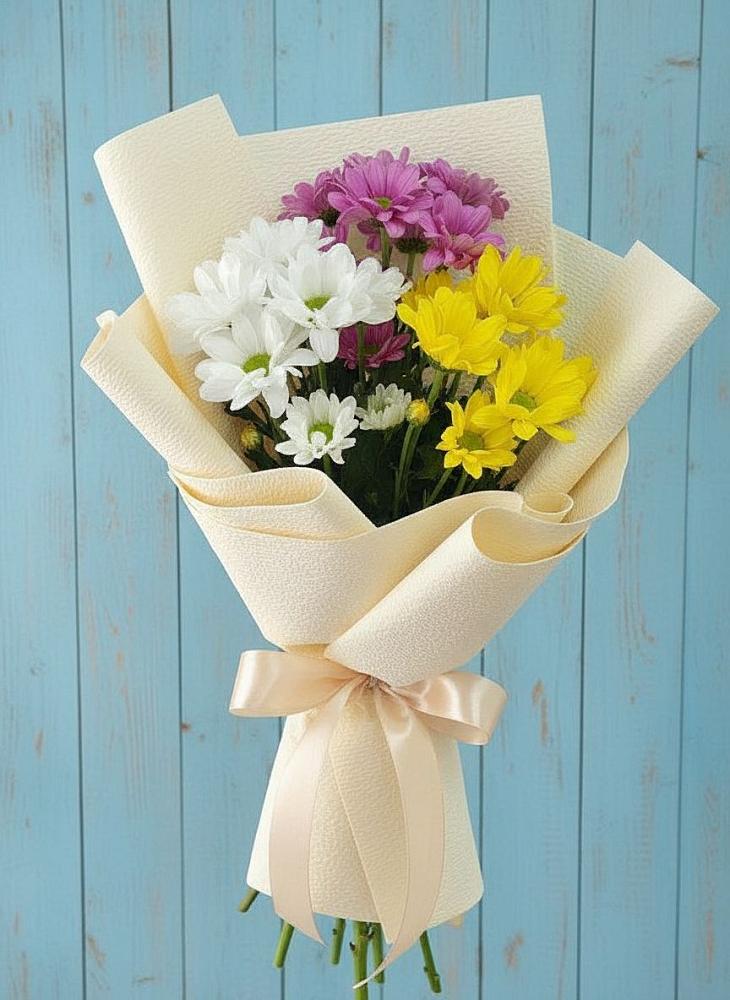 Букет цветов из: Хризантемы в Васюринской