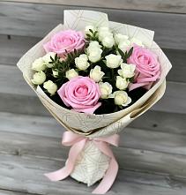 Букет цветов из:  Розы в Васюринской