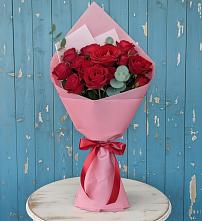 Букет цветов из:  Розы в Васюринской