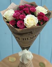 Букет цветов из:  Розы в Васюринской