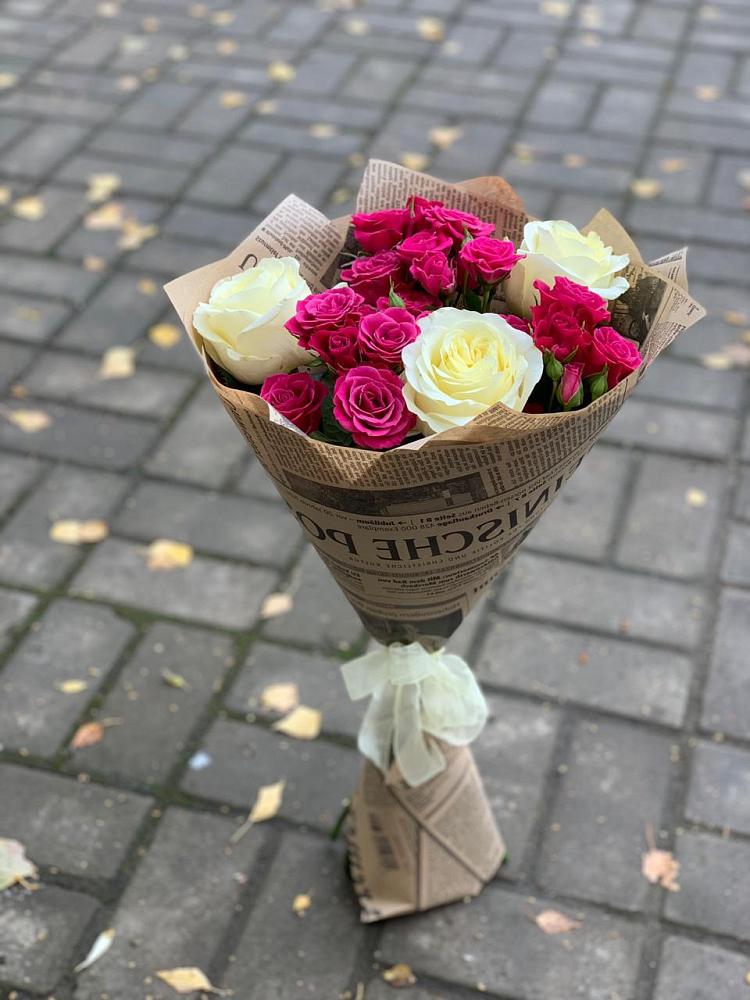 Букет цветов из: Розы в Васюринской