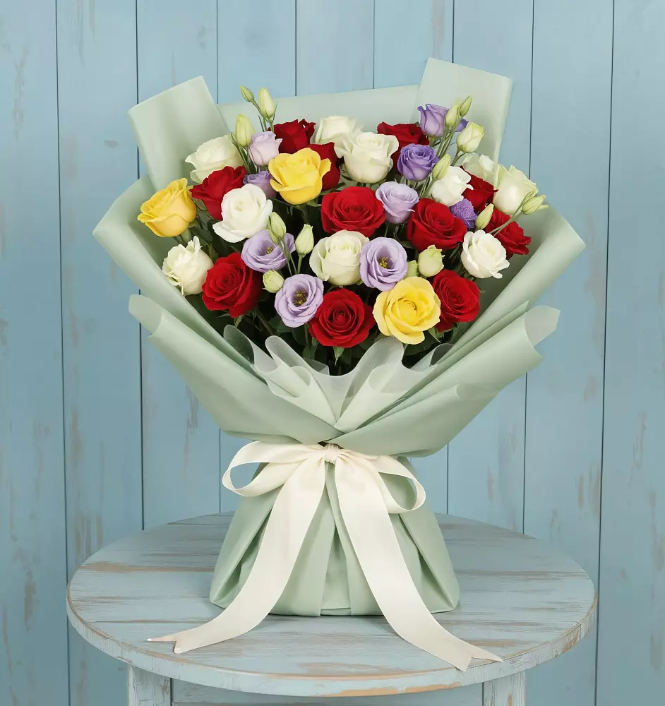 Букет цветов из: Розы в Васюринской