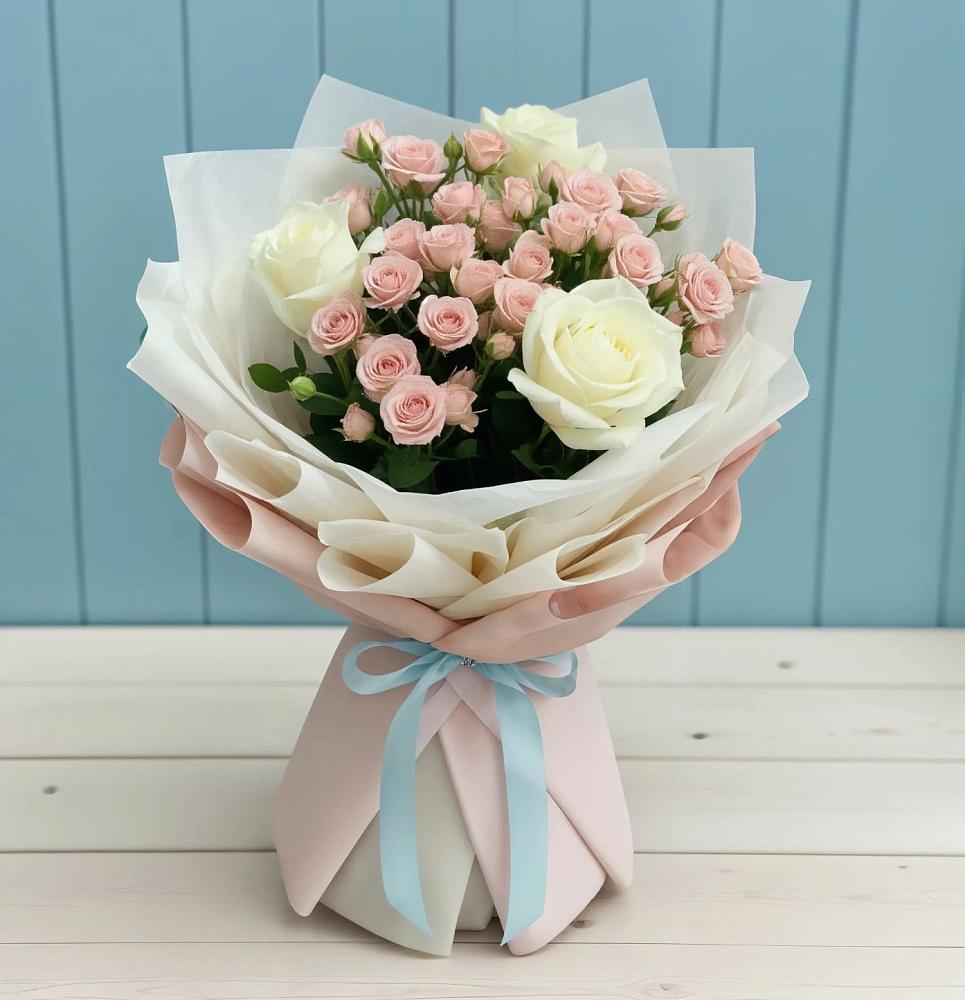 Букет цветов из: Розы в Васюринской