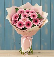 Букет цветов из:  Герберы #REPLACE_PRED# Васюринской